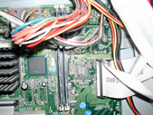 Computer motherboard. Photo by Danielle Chase