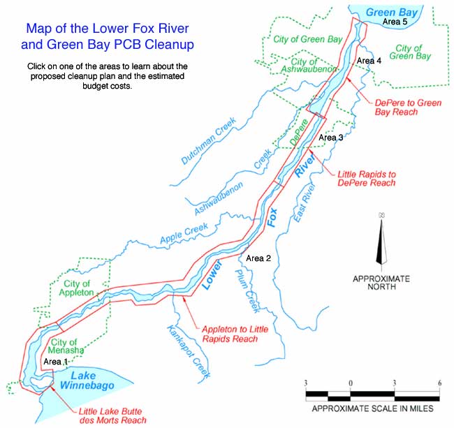 Cleanup map