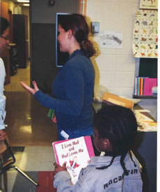 Teacher and student