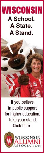 Wisconsin Alumni Association advertisement