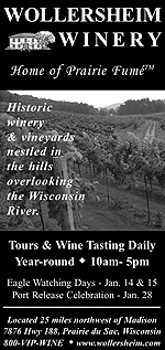 advertisement: wollersheim winery
