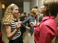 women talking