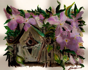 flower painting