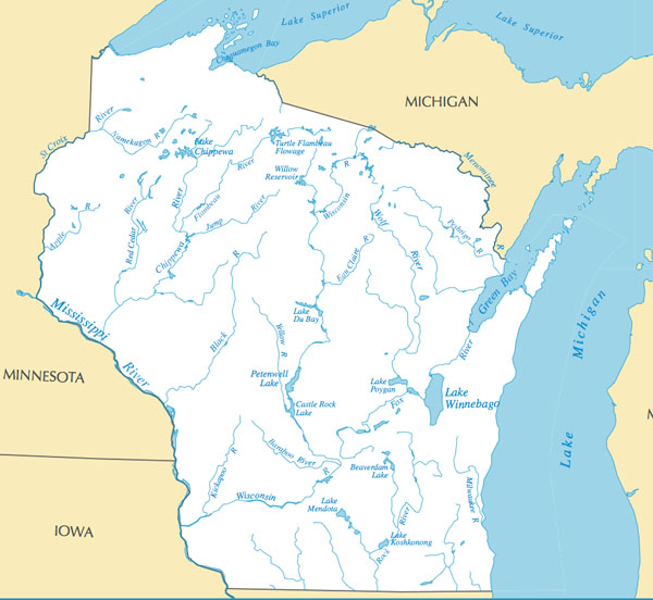 lake map