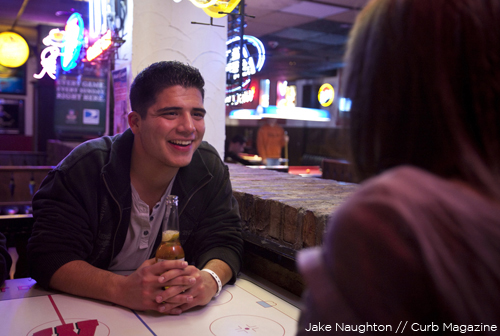 "A smile can go a long way—it will help you relax and give you the appearance of a strong, confident man."