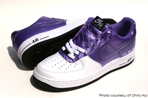 Nike Purple Rain Air Force One