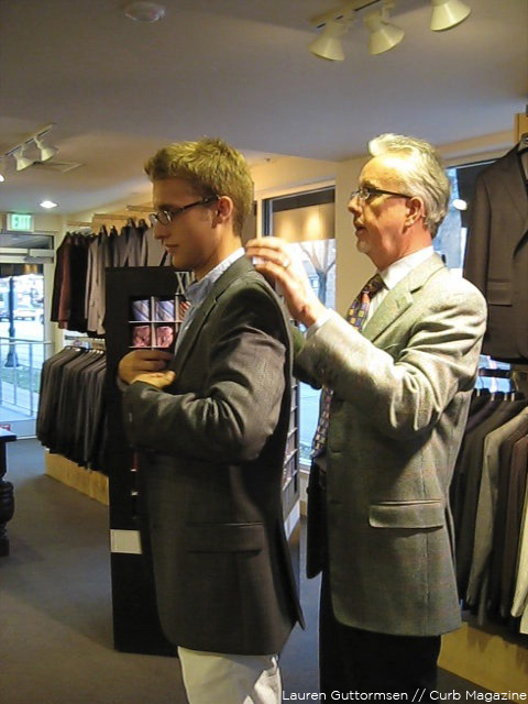 “A good suit is a critical component for every successful man’s wardrobe,” says Tim Ryan, owner and president of Harley’s Store for Men in Shorewood.