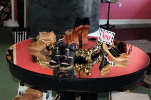 Andrea Poukey and Allison Krzych present new shoe styles